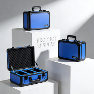 Vente en gros prix d'usine couleur bleu diamant Surface givrée classée Mag Boîte de collecte de <span class=keywords><strong>cartes</strong></span> à jouer Boîte de <span class=keywords><strong>rangement</strong></span> pour <span class=keywords><strong>cartes</strong></span> à collectionner OEM - Product Image 4