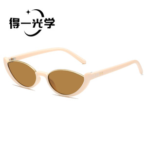 De Yi Optics Cat Eye <b>Sunglasses</b> For Women Pc Frame Uv400 Protection Fashionable Outdoors Driving Party Use - Product Image 4
