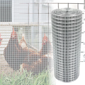 Yuking Low Carbon Steel <b>Wire</b> Welded <b>Mesh</b> Fence Square Hole PVC Coated High Tensile 0.5mm-2mm for Animal Protection and Cages - Product Image 1