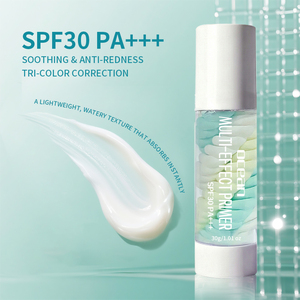 Crema Base UV Multiefectos de Tres Colores con FPS 30, Vitaminas A, C, E y Extracto de Té, Prebase de Maquillaje y Protección para la Piel - Product Image 3
