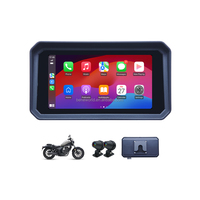 Écran intelligent pour moto avec Carplay et Android Auto, double caméra 1080P, système d'exploitation Linux, pour la conduite en extérieur, fabricant OEM