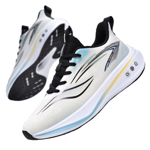 Sneakers Traspiranti in Maglia <span class=keywords><strong>per</strong></span> Uomo e Donna, <span class=keywords><strong>Scarpe</strong></span> da Passeggio con Logo Personalizzato, Suola Leggera Antiscivolo in EVA e Gomma - Product Image 1