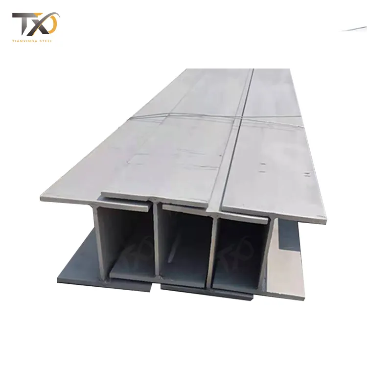 Building Material ASTM A572 S235 S355 H Beams Hot Rolled HSteel Beam