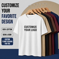 T-shirt en coton unisexe surdimensionné, doux et confortable, à manches courtes, couleur unie, respirant, pour homme, style hip-hop, grande taille, personnalisable