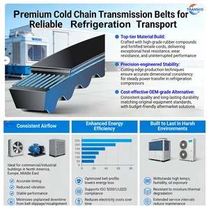 สายพานทำความเย็นประสิทธิภาพสูงสำหรับขับเคลื่อนคอมเพรสเซอร์รถบรรทุกห้องเย็น - Product Image 2