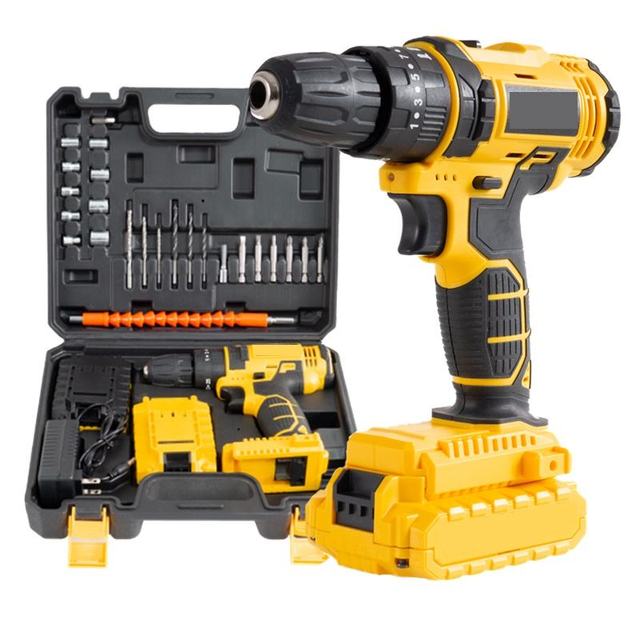 High Quality DW Cordless Drill Combo Kit Electric Power Screw Drivers Variable Speed Battery Power Electric Drill Set