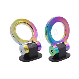 Crochet de remorquage factice décoratif JDM pour voiture de course, crochet de remorquage factice en plastique - Product Image 5