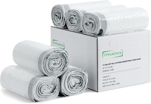 ถุงขยะแบบมีเชือกผูก ถุงพลาสติกใส่ขยะแบบมีเชือกผูก สำหรับใช้ในครัวเรือน ขายส่ง - Product Image 5