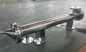 Cấp thực phẩm SS304 316 vệ sinh thép không gỉ hình ống sưởi ấm làm mát bình ngưng vỏ Piper và ống trao đổi nhiệt - Product Image 2