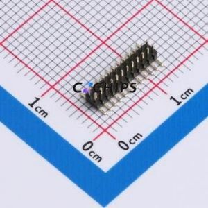 PZ1.0-US2S-12A Pin Header SMD,P=1mm Connector ( Pin Structure: 2x12P )( Pitch: 1mm )( Row Spacing: 1mm ) - Product Image 1
