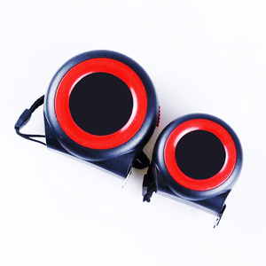 Bề <span class=keywords><strong>M</strong></span>ặt Đen Vòng Tròn Đỏ 3M 5M 7.5M <span class=keywords><strong>10</strong></span> <span class=keywords><strong>M</strong></span>ét Đai Và Dừng Băng Đo Thép Di Động - Product Image 6