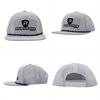 Casquette Snapback Unisexe de Haute Qualité avec Bordure Gravée Personnalisée, Broderie, Maille, Casquettes de Camionneur pour Fête, Voyage, Extérieur, Casquette Hiphop