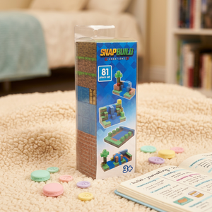 Snapbuild 81-Piece Magnetic <b>Building</b> <b>Blocks</b> <b>Set</b> Educational Toy for Kids Ages 3+ Unisex Plastic Construction <b>Set</b> - Product Image 1