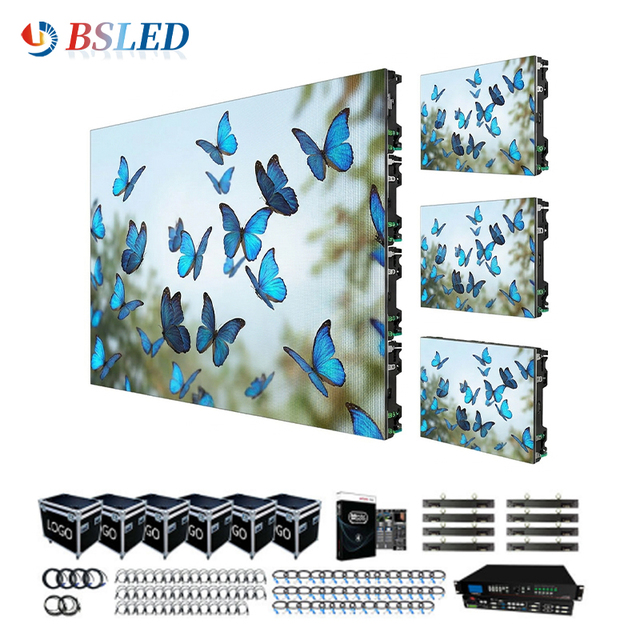 P2.9 High Refresh Rate Die Cast Rental LED Display Lightweight Seamless Splicing OEM Indoor LED Screen for Stage Events