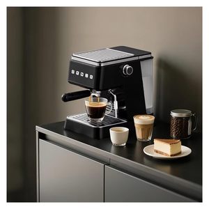 เครื่องชงกาแฟเอสเพรสโซ่อัตโนมัติแบบมัลติฟังก์ชั่นหน้าจอสัมผัสสำหรับใช้ในเชิงพาณิชย์หรือที่บ้าน พร้อมเครื่องทำฟองนม - Product Image 3