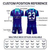Tenues de football personnalisées avec logo OEM, tissu respirant, uniformes de football pour équipe