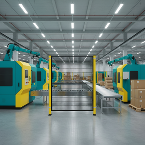 רשת בידוד למחסנים, מחיצות לסדנאות וגדר רשת מתכת מרותכת, מוצר מבוקש מהמפעל - Product Image 2