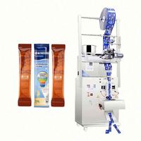 Machine de remplissage et d'emballage automatique de sachets de sucre en poudre et de café instantané avec imprimante de date