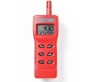แอมโพรบ CO2-100 เครื่องวัดคาร์บอนไดออกไซด์แบบมือถือ 0-9999 ppm เซ็นเซอร์ NDIR จอแสดงผลสามแบบ CO2/อุณหภูมิ/ความชื้นสัมพัทธ์ 178x54x32 มม. 170 กรัม - Product Image 2
