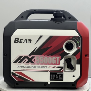 Generador Portátil de Gasolina de 5.5Kw, Silencioso, con Inversor, Fuente de Energía para Emergencias, Respaldo Doméstico, Campamentos al Aire Libre, Viajes en Autocaravana, Energía Confiable - Product Image 1