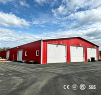 Kit Edificio Prefabbricato in Metallo Economico con Montaggio Semplice per Strutture Industriali e Magazzini in Acciaio