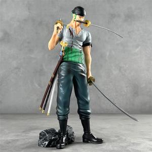 30CM 장난감 만화 입상 동상 혈액 전투 버전 양방향 1 조각 롤로노아 조로 PVC 애니메이션 그림 - Product Image 4