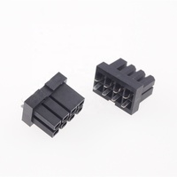 Conector de Alimentación para Tarjeta Gráfica PCI-E PCIe, GPU 8P, Paso de 4.2 mm, Receptáculo PCB de 8 Pines, Mini Conector Hembra, Soldadura por Ola