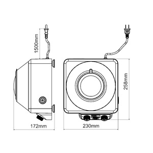 Centrífuga Eléctrica de Laboratorio de 900 RPM, Máquina de Centrifugación de Sobremesa para Uso Experimental con Capacidad de 6x5-10 ml - Product Image 2