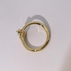 แหวนทองชุบทองแดงทรงหยดน้ำคู่ประดับเพชรซิคอนจากเทียนหยู เจมส์ แฟชั่น สไตล์มินิมอล สำหรับผู้หญิง สวมใส่ได้ทุกวัน - Product Image 3