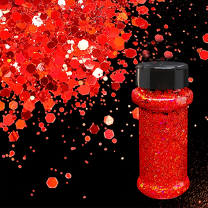 Poudre pailletée pour animaux <span class=keywords><strong>de</strong></span> compagnie Fluorescent Chunky Glitter Matte Mix Non Toxique Artisanat Artisanat Arts Décorations Glitter Warehouse - Product Image 3