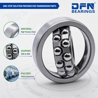 Roulement à billes à alignement automatique à double rangée DFN Brand 1096 6x15x5mm 2300 2301 2302 2303 2304 2305 2307 2309 2313 2315 2316 K ZZ
