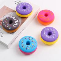 Squishies Kawaii sous licence, aliments simulés, jouets anti-stress unisexes, donuts moelleux