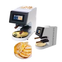 SEMIKON - Machine à œufs entièrement automatique multifonctionnelle intelligente de luxe en acier inoxydable, capacité de 50 œufs, pour faire des omelettes