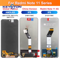 INCELL Ersatz-Bildschirm LCD-Display für Redmi Note 11/11s 4G Touch-Digitizer-Einheit 2201117TG 2201117TI Großhandel