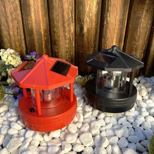 Nuevo faro giratorio Solar IP68, luz decorativa <span class=keywords><strong>LED</strong></span> para jardín para paisaje al aire libre, alimentado por batería - Product Image 4