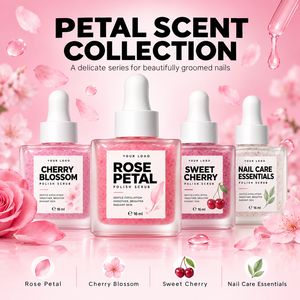 Exfoliante de Uñas con Pétalos de Cerezo y Rosa, Fórmula Suave para Uso Profesional y en Casa, Repara Cutículas Agrietadas y Uñas Encarnadas, Última Novedad en Manicura de Salón - Product Image 6