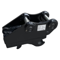 Engrenage à roulement en acier pour attache rapide d'excavatrice Rainbow Q355/Q460/NM400 avec moteur, capacité 0,1-8m, 2,5-12 tonnes, ISO 9001:2008