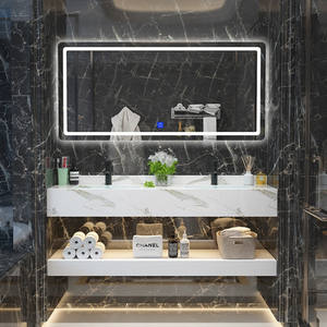 バスルームセットジョージグループカスタマイズホテルプロジェクト洗面化粧台現代医学キャビネットシングルシンク壁 - Product Image 1