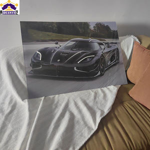 Affiche néon de supercar de haute qualité, art mural de voiture de course sportive, décoration de <span class=keywords><strong>garage</strong></span> et de cave pour homme, cadeau pour les amateurs de voitures - Product Image 5