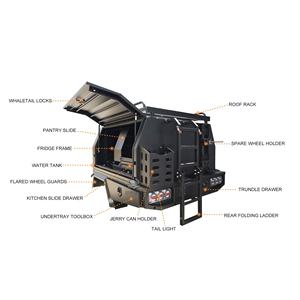 Bandeja y Toldo Ute Personalizados para Camioneta Pickup Hilux 4x4/Hilux/Isuzu/<span class=keywords><strong>Land</strong></span> <span class=keywords><strong>Cruiser</strong></span> 79 Ute - Product Image 3