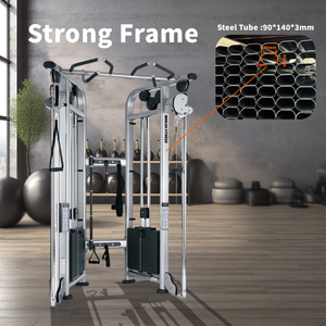 Appareil de musculation professionnel à poulies réglables doubles pour entraînements de force intégrale en salle de sport - Product Image 3