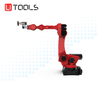 Utools - Brazo Robótico de Pulido de Alta Precisión, Robot de Seis Ejes para Acabado de Superficies, Sistema Automático de Producción en Fábrica