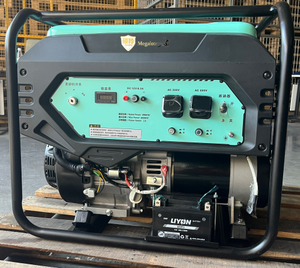 Shuoling SRGE12000(<span class=keywords><strong>D</strong></span>) 499cc เป็นมิตรกับสิ่งแวดล้อมน้ำหนักเบาแบบพกพา4จังหวะเครื่องผลิตน้ำมันเบนซินระบายความร้อนด้วยอากาศถังน้ำมันเริ่ม50L - Product Image 4