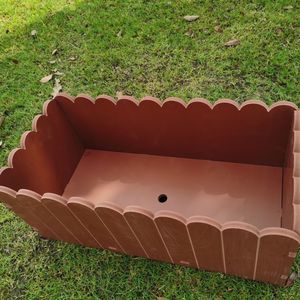 Llamativas jardineras de jardín de plástico blanco para hermosos jardines - Product Image 4