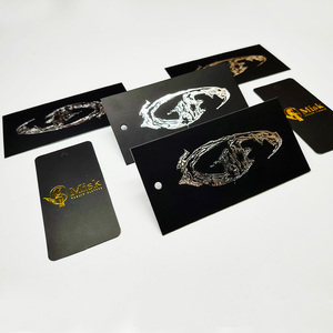 Papier recyclé écologique personnalisé imprimé vêtements Tag Reuners étiquettes volantes pour sacs chaussures vêtements - Product Image 5