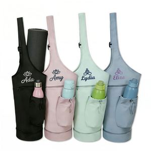 Bolsa de Transporte para Colchoneta de Gran Capacidad Personalizada, Bolsa Deportiva con Bolsillo para Botella, Bolsa de Gimnasio Impermeable para Yoga - Product Image 1