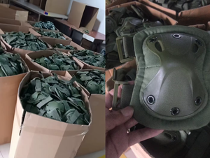 Genouillère de sport tactique durable pour le cyclisme et la chasse en extérieur, taille unique, légère, flexible, protection professionnelle, respirante - Product Image 2