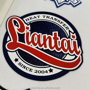 Tùy chỉnh 3D Tatami Silicone cao su bóng đá truyền nhiệt vá cho thể thao & teamwear T-Shirts Hàng may mặc - Product Image 3