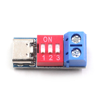 Module de déclenchement de charge rapide QC PD, carte de test de tension réglable 5V 9V 12V 15V 20V avec interrupteur DIP