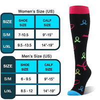 Chaussettes de compression pour varices Elite en gros pour femmes, chaussettes athlétiques pour la performance et la récupération sportive
